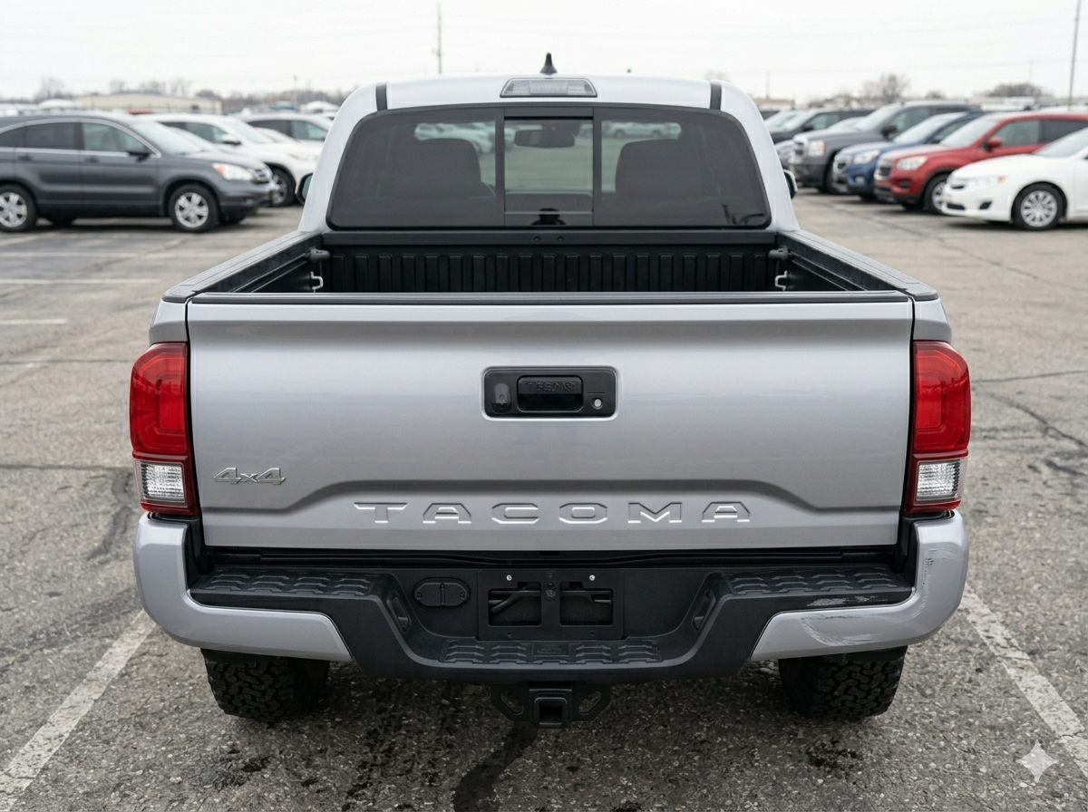FixPilot photo analysis — Rear, bumper scuff